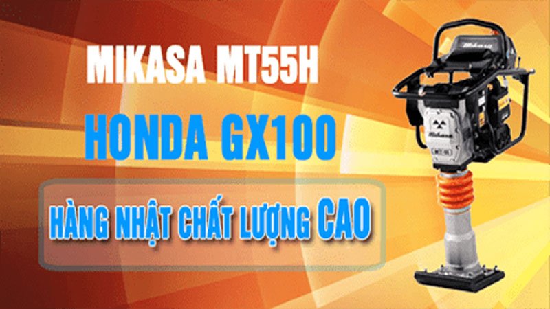 ĐẦM CÓC XĂNG MIKASA - Sự lựa chọn hoàn hảo cho công trình của bạn!