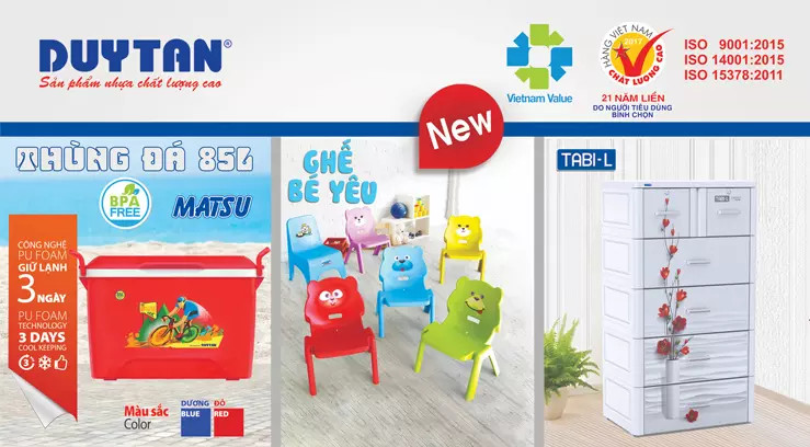 Duy Tân Plastics - Sự lựa chọn hàng đầu cho mọi gia đình Việt!