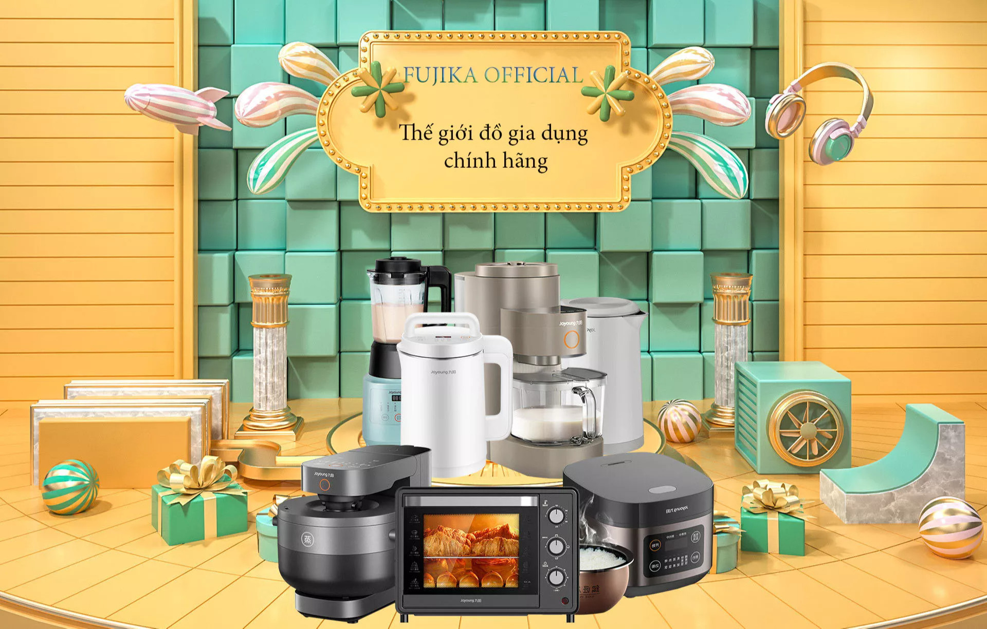 FUJIKA là một thương hiệu nổi tiếng trong lĩnh vực sản xuất và phân phối các thiết bị gia dụng chất lượng cao