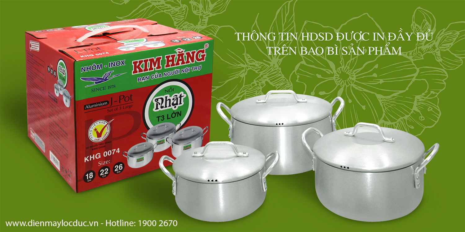 Gia dụng Nhôm Kim Hằng - Đồng hành đáng tin cậy trong cuộc sống hàng ng