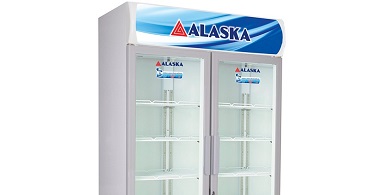 Giá tủ mát alaska 2 cửa