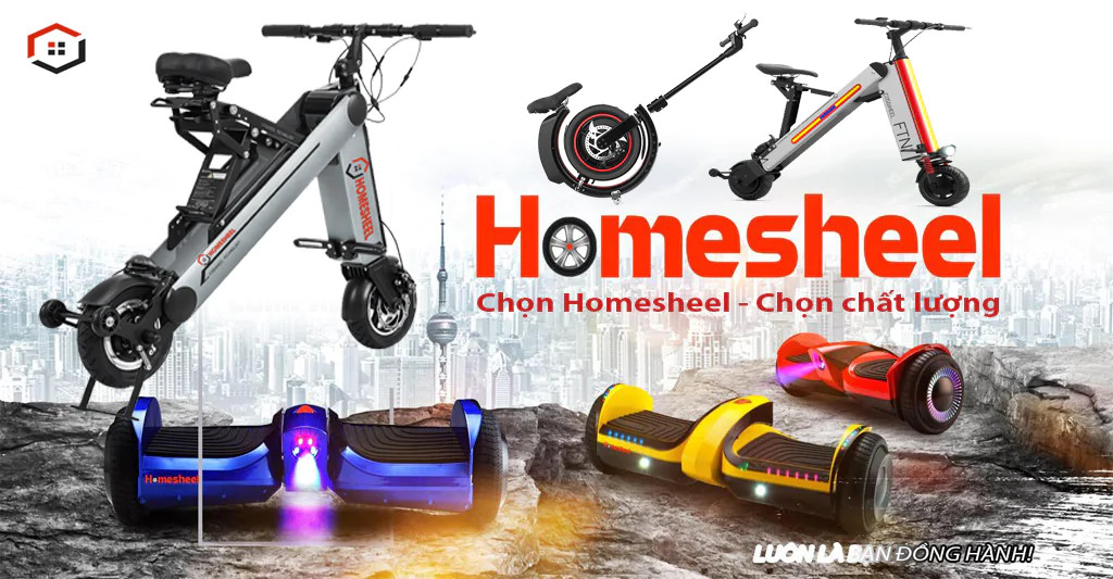 Hãy dừng lại và khám phá Homesheel - thương hiệu vali điện hàng đầu