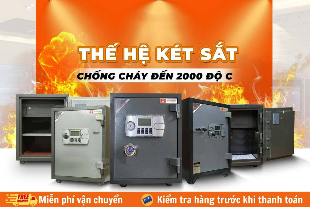 Két Sắt Việt Tiệp - nhà sản xuất và cung cấp các sản phẩm két sắt chất lượng hàng đầu.