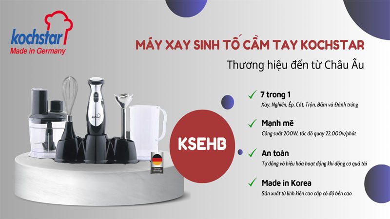 Kochstar - Thương hiệu đến từ Châu Âu