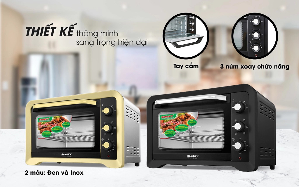 Lò nướng Sanaky - Hướng dẫn bạn trở thành đầu bếp tài ba🎁 🎁