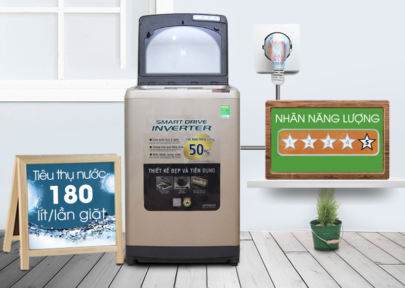 Máy giặt Hitachi - Sự lựa chọn hoàn hảo cho công việc giặt giũ hàng ngày