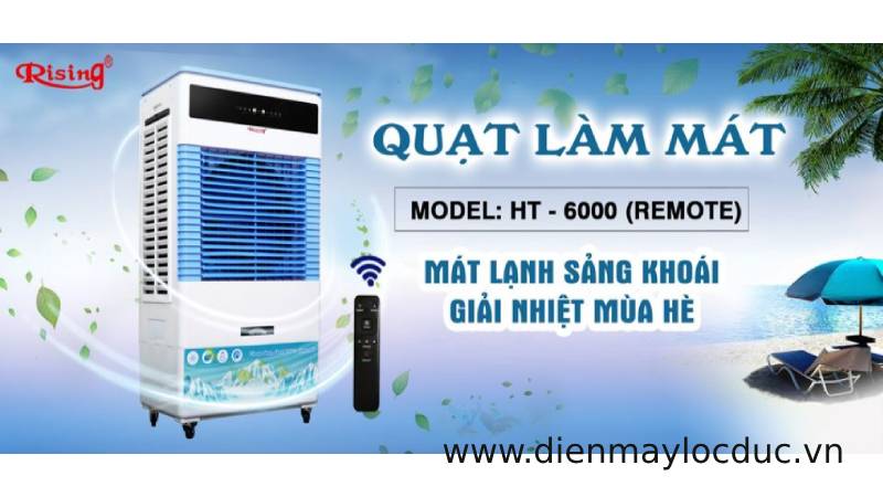 MÁY LÀM MÁT KHÔNG KHÍ RISING LÀ MỘT THIẾT BỊ HIỆU QUẢ VÀ TIỆN ÍCH ĐỂ LÀM MÁT KHÔNG GIAN SỐNG VÀ LÀM VIỆC TRONG MÙA HÈ.