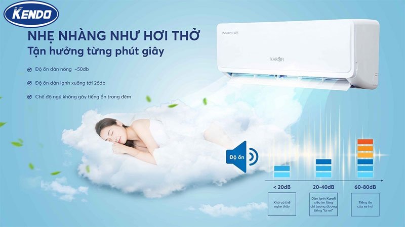 Máy lạnh Kendo - Mang đến không gian mát mẻ và thoải mái cho gia đình !!!