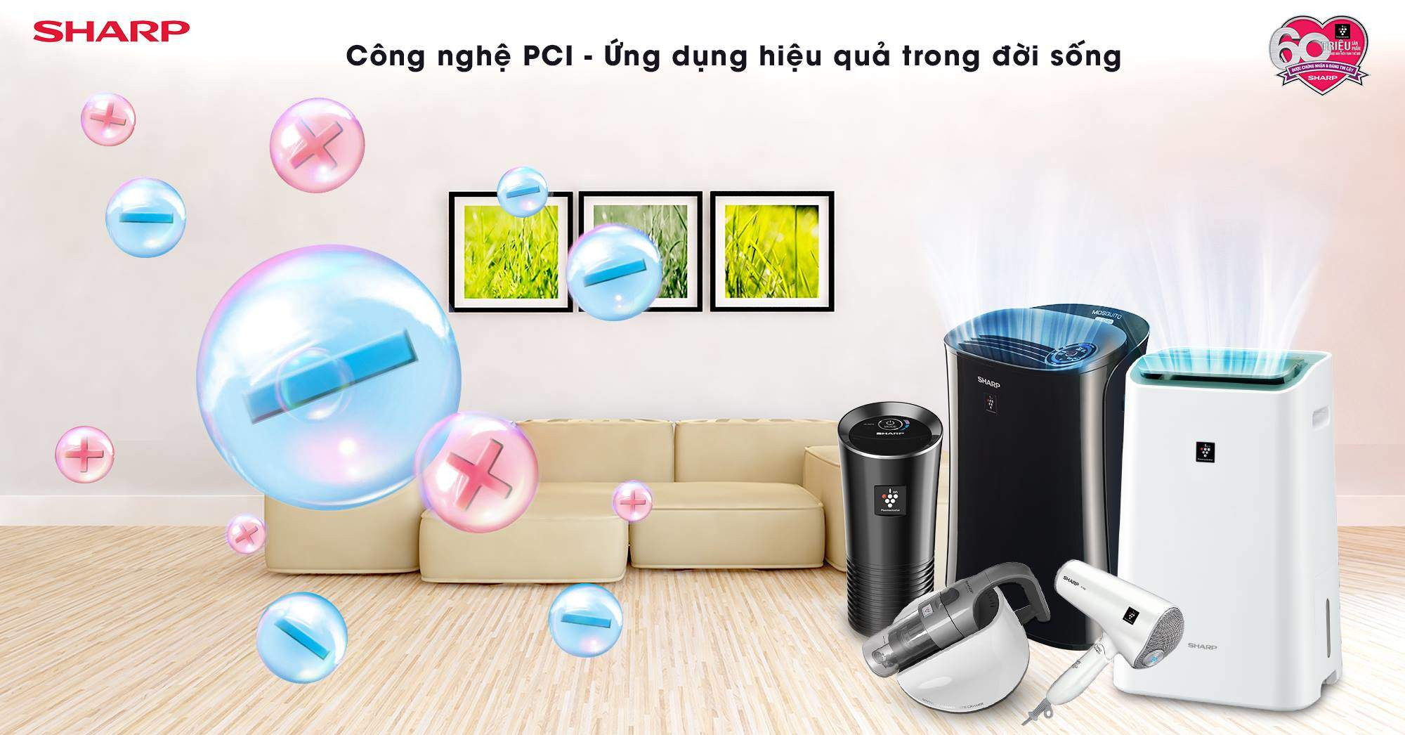 MÁY LỌC KHÔNG KHÍ SHARP - Đối tác đáng tin cậy cho không khí trong lành và sạch sẽ!