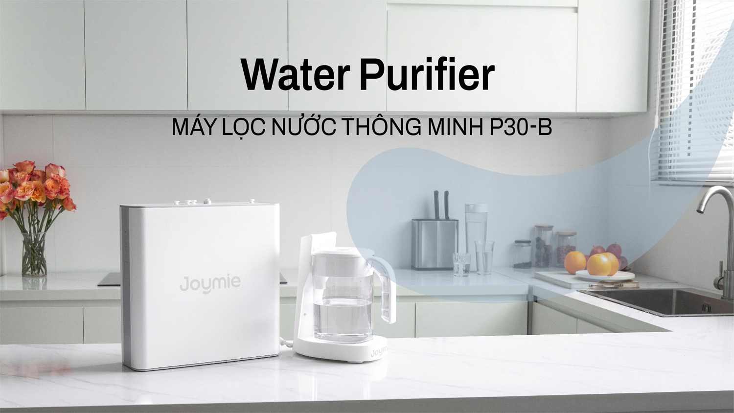 MÁY LỌC NƯỚC NHỎ GỌN - THẨM MỸ CHO THẾ HỆ GIA ĐÌNH 4.0