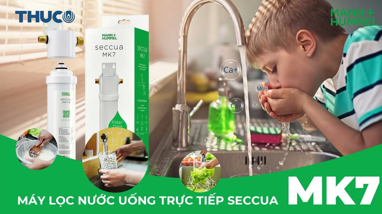 MÁY LỌC NƯỚC SECCUA - Sự lựa chọn hoàn hảo cho gia đình bạn!