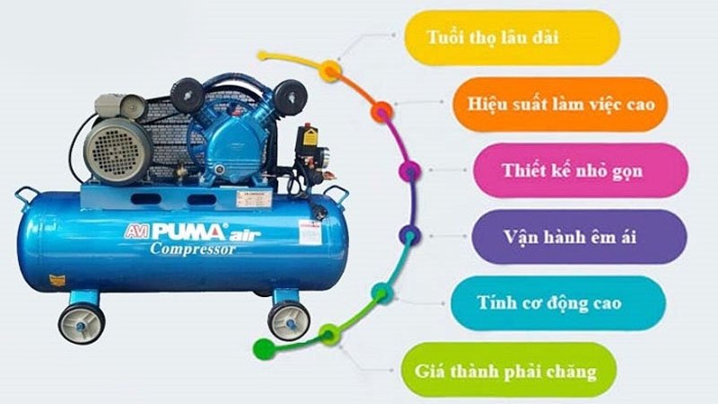 MÁY NÉN KHÍ PUMA - Sự lựa chọn hoàn hảo cho nhu cầu của bạn!