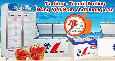 Mua ngay tủ đông Darling giá rẻ