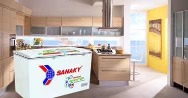 Mua tủ đông Sanaky 3699w3 cho gia đình