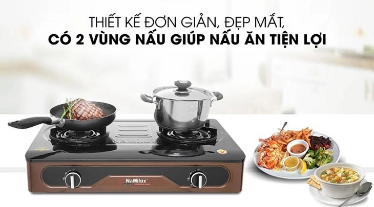 NAMILUX - Tận hưởng niềm đam mê nấu nướng với Bếp Gas cao cấp
