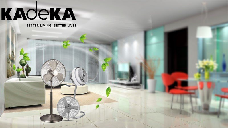Quạt Kadeka - Sự lựa chọn hoàn hảo cho những ngày nóng bức !
