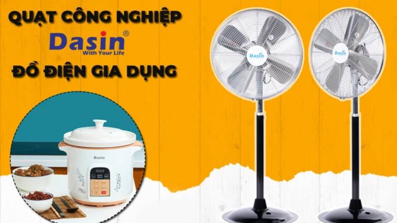 QUẠT LÀM MÁT DASIN - PHỤC VỤ CHO KHÔNG GIAN MỞ