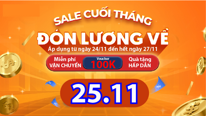 🎉SALE LƯƠNG VỀ 25/11/2024-SALE SẬP SÀN, GIÁ CẢ RỘN RÀNG! 🎉