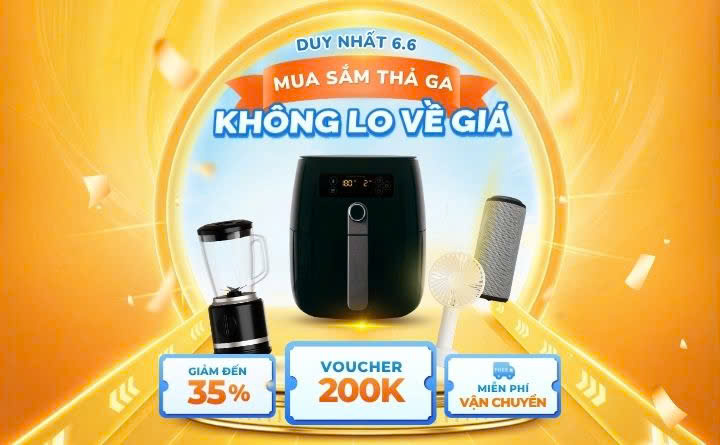 🔥 SIÊU ĐẠI TIỆC NGÀY ĐÔI 6/6 – CHỐT DEAL NGAY KHÔNG CẦN CHỜ LƯƠNG! 💥