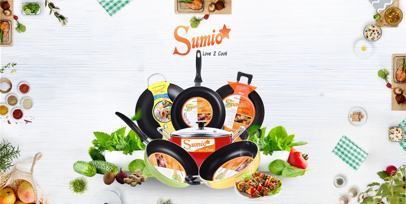 SUMIO - CHẢO CHỐNG DÍNH DÀNH CHO BÀ NỘI TRỢ VIỆT