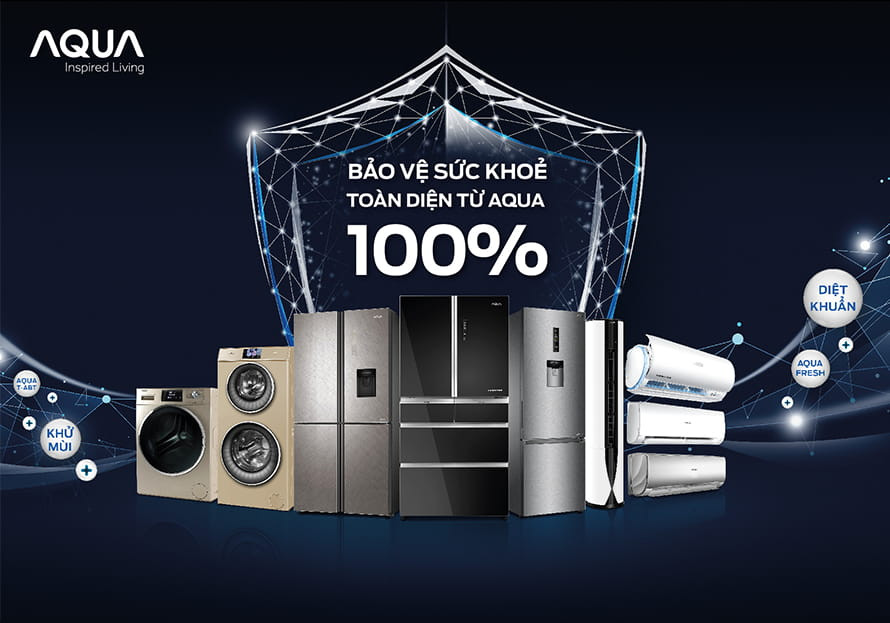 Thương hiệu Aqua - Sự lựa chọn hoàn hảo cho gia đình bạn! 🏠