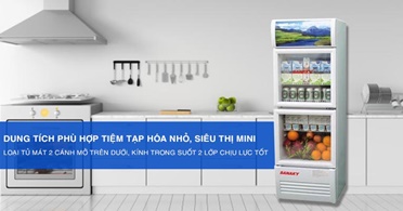 Tủ mát Sanaky 308k - 308l chính hãng có những đặc điểm gì?