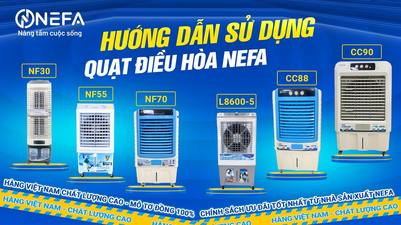 🌬️ MÁY LÀM MÁT KHÔNG KHÍ NEFA 🌬️