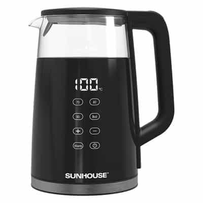 ẤM SIÊU TỐC THỦY TINH 1.7L SUNHOUSE MAMA SHD1333