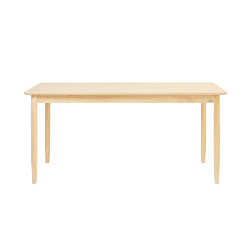 bàn ăn gỗ cao su moho 1.25 mét mfdtca702.n12