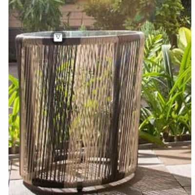 BÀN CÀ PHÊ NGOÀI TRỜI NHÔM CHI LAI BNTN-ZHF-25