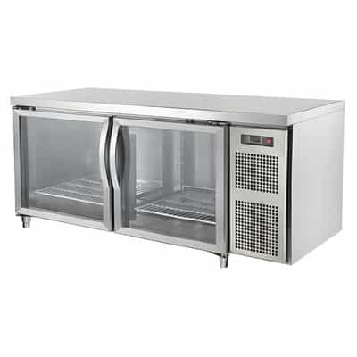 BÀN MÁT INOX 2 CÁNH KÍNH 340 LÍT PRIMO 0300601180