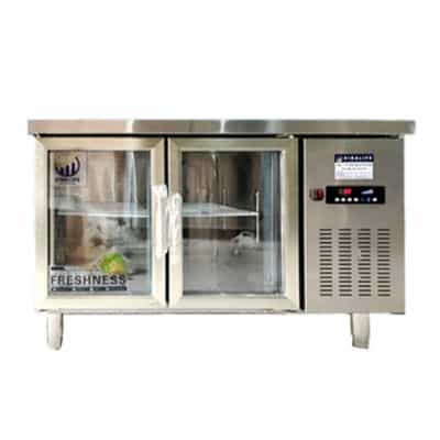 Bàn mát Inox 2 cánh kính Vinalife 240 Lít VNL-BMCK 1.2 (R134A) (Trực tiếp)
