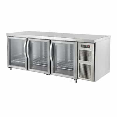 BÀN MÁT INOX 3 CÁNH KÍNH 440 LÍT PRIMO 0300601181