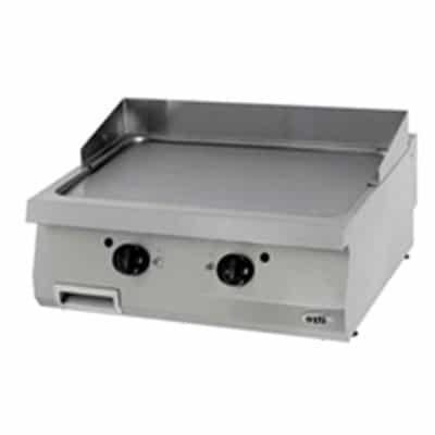 Bếp chiên phẳng đôi dùng Gas Ozti OGG-8070-THEP (Bề mặt Thép Carbon)