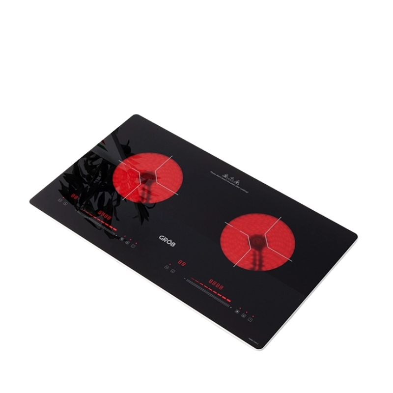 BẾP ĐIỆN HỒNG NGOẠI ĐÔI GROB HAFE2.7343.2 CẢM ỨNG BOOSTER