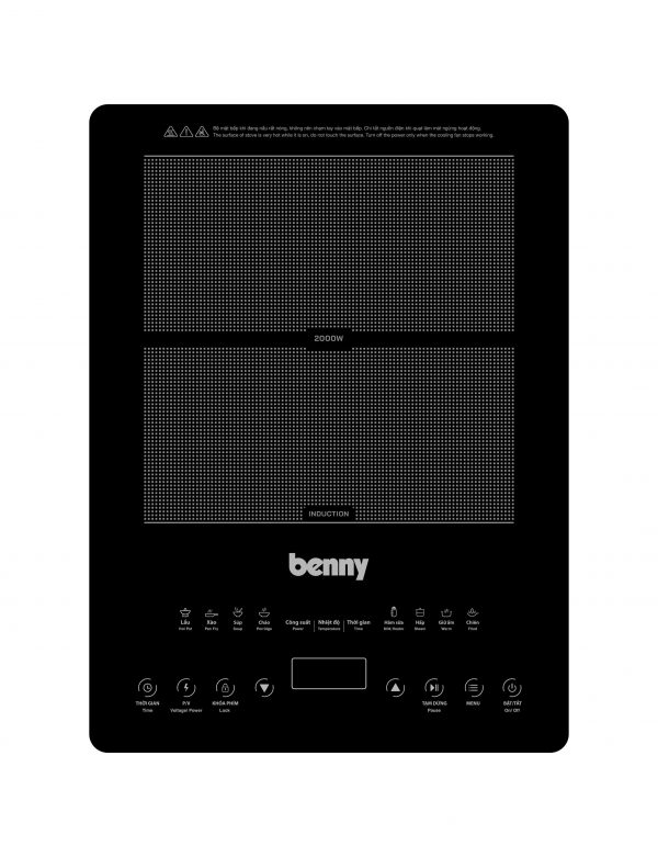 BẾP ĐIỆN TỪ ĐƠN BENNY BI-03 (2000W)