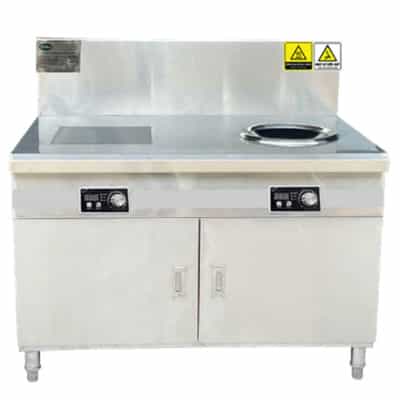 BẾP TỪ ĐÔI CÔNG NGHIỆP PHẲNG + LÕM VIỆT HÀN VH5KBLx2-IH85