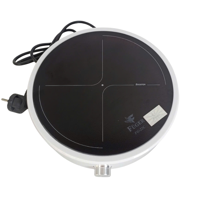 BẾP TỪ ĐƠN TRÒN FUGER FG 22C NÚM XOAY CÔNG SUẤT 2200W