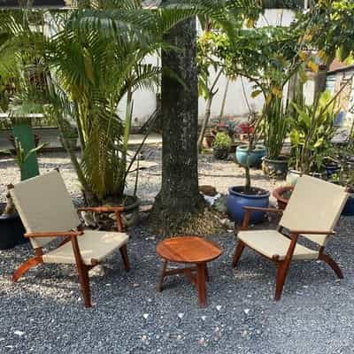 BỘ BÀN CÀ PHÊ KHUNG GỖ XOAN ĐÀO MT MT2006 (1 BÀN + 4 GHẾ)