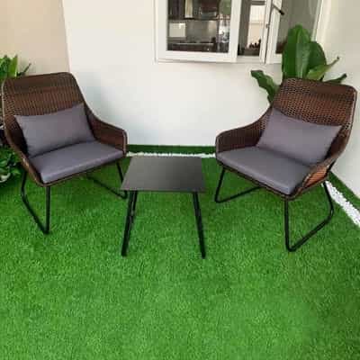 BỘ BÀN CÀ PHÊ KHUNG SẮT MT MT2A258 (1 BÀN + 2 GHẾ)