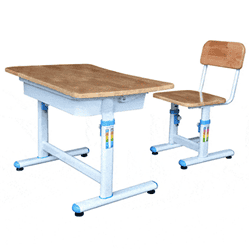 BỘ BÀN HỌC SINH GỖ CN HÒA PHÁT 0.8M BHS29B-4