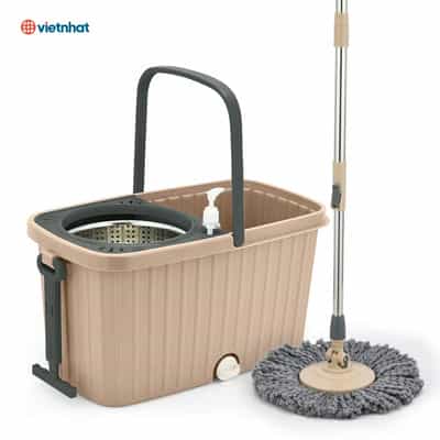 BỘ LAU NHÀ TAY KÉO NHỰA VIỆT NHẬT 9558
