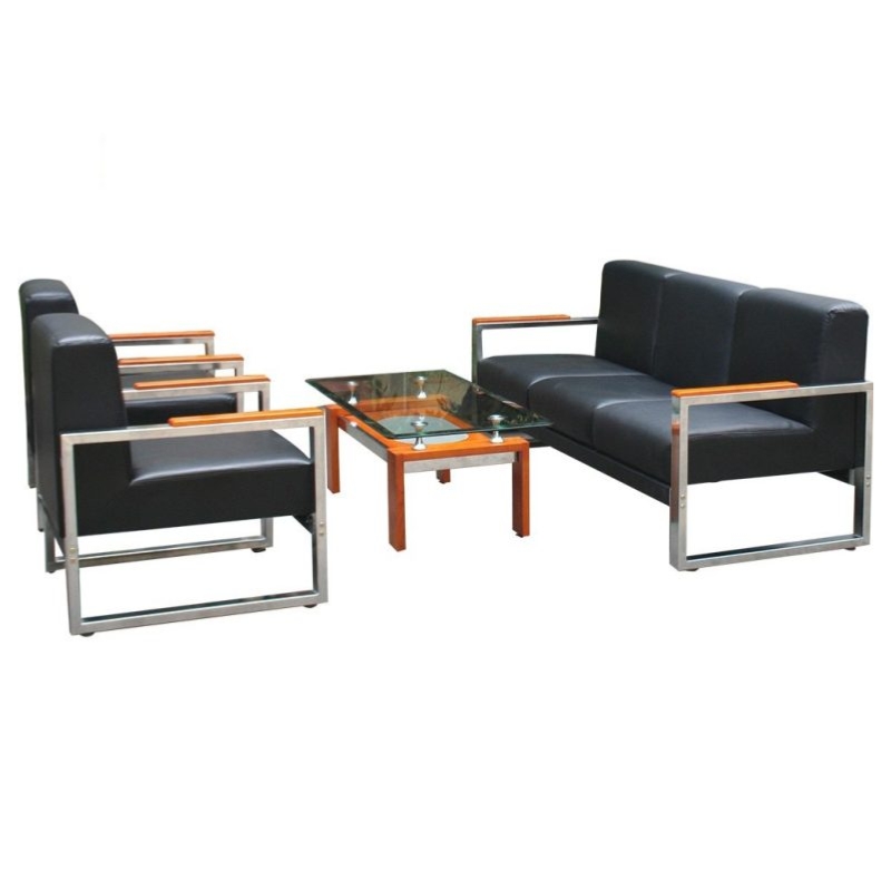BỘ SOFA KB BỌC DA PVC CAO CẤP THE ONE (HÒA PHÁT) SF80-PVC