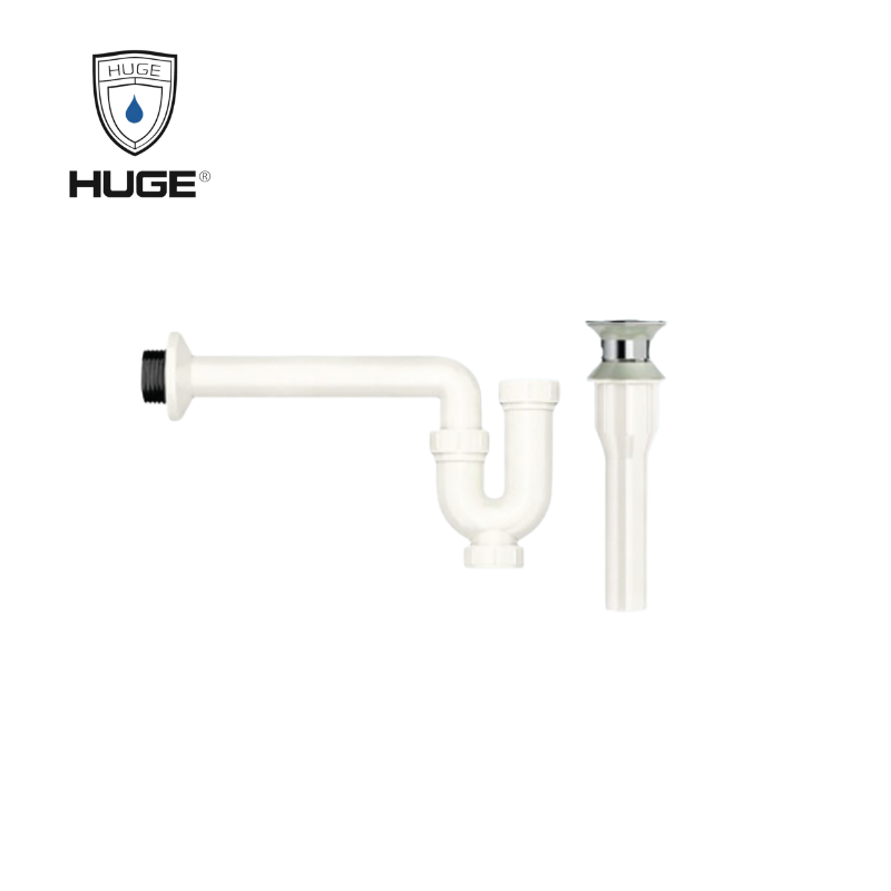 bộ xifong nhựa đầu inox huge h-xf222n