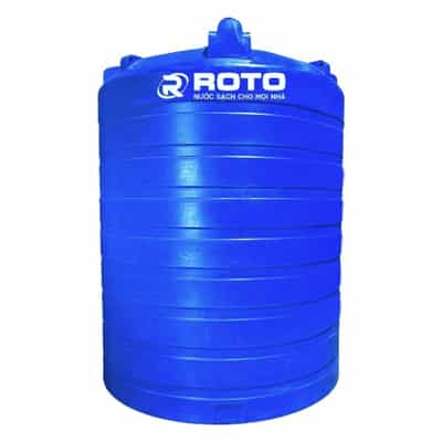 bồn nước nhựa đứng roto vt10000 (10.000 lít) quy mô công nghiệp