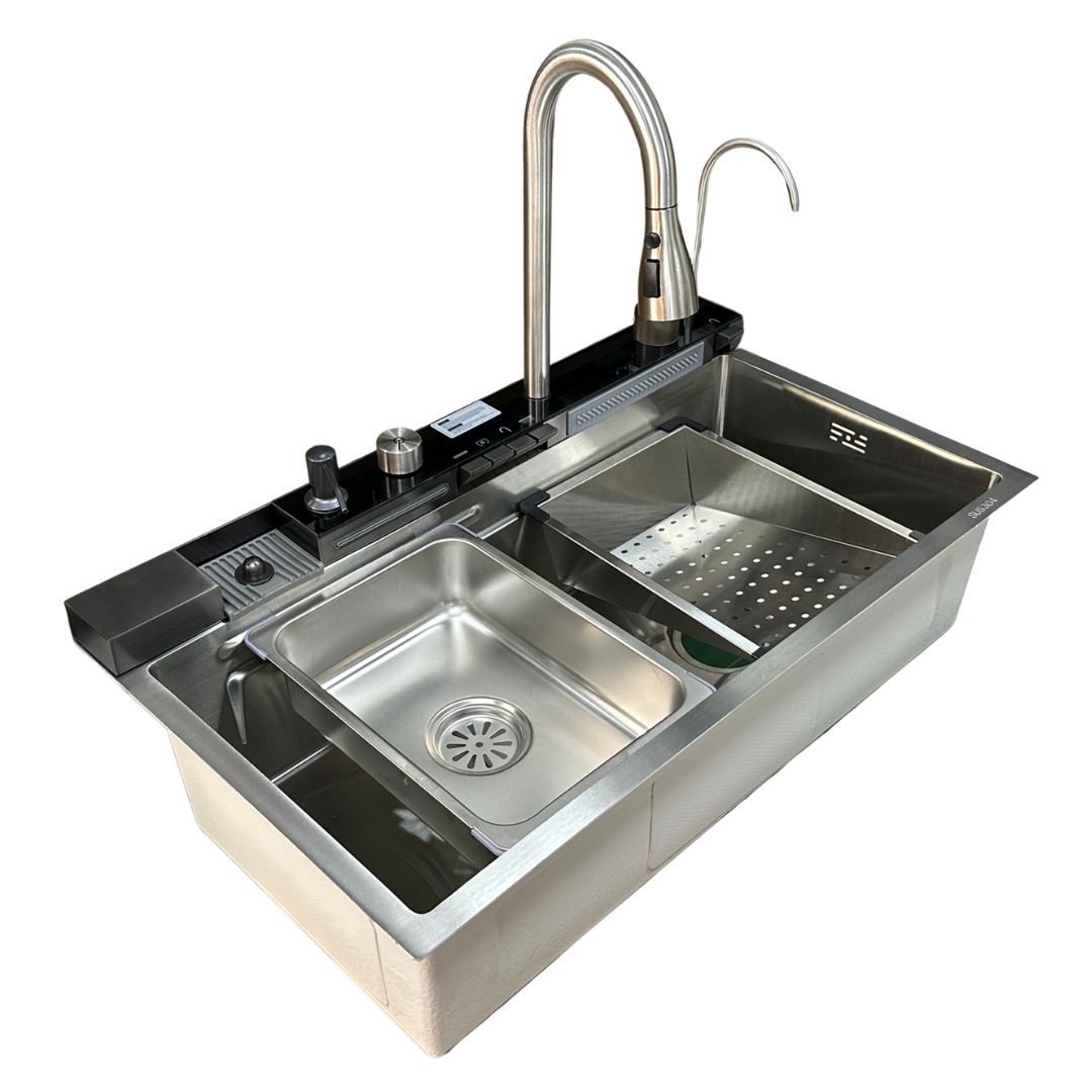 bồn nước rửa chén inox sevilla sv-hc combo 8246