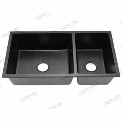 Bồn rửa chén đôi GERARI GC.MB9047 đá Granit cao cấp bền đẹp