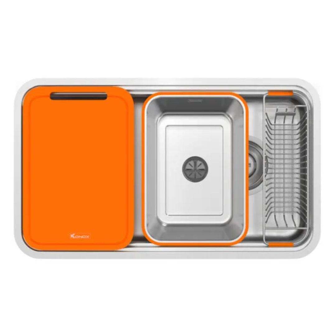 BỒN RỬA CHÉN KONOX R50 TARI 8047SU
