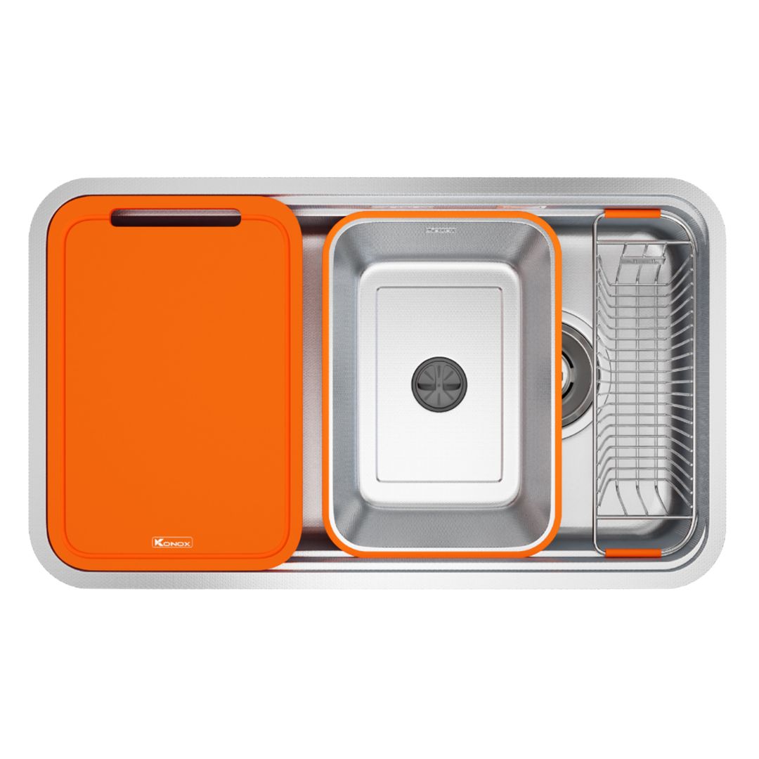 BỒN RỬA CHÉN KONOX TARI SMART 8047