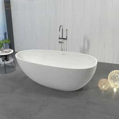 BỒN TẮM ĐÁ SOLID SUFACE GIỌT NƯỚC DUROVIN DRV-6807